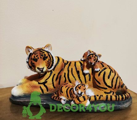 купити Декоративна статуетка Тигрова сім'я 1