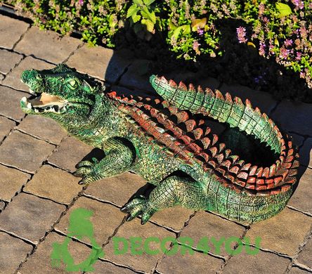 купить Садовая фигура Крокодил средний 1