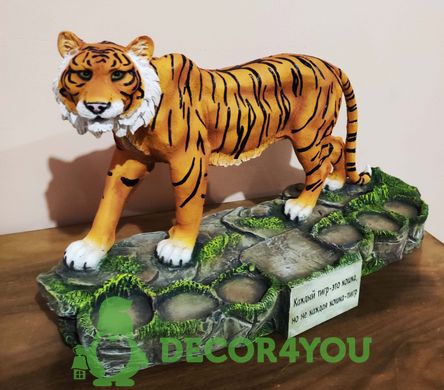 купити Штоф статуетка Тигр рижий 1
