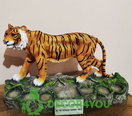 купити Штоф статуетка Тигр рижий 2