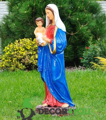 купити Фігура садова Діва Марія з немовлям 2