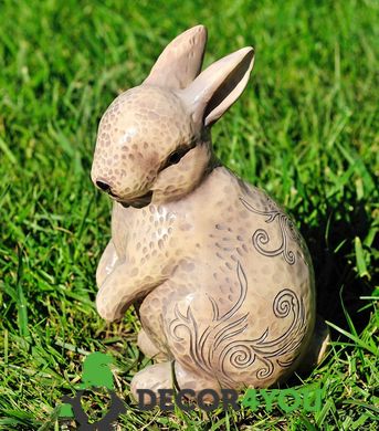 купить Садовая фигура Кролик ажурный 1