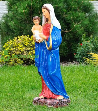 купить Фигура садовая Дева Мария с младенцем 2