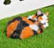 купити Садова фігура Кіт сплячий кольоровий 2