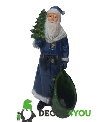 купить Новогодняя садовая фигура Дед Мороз с елкой NSF-7.13 1