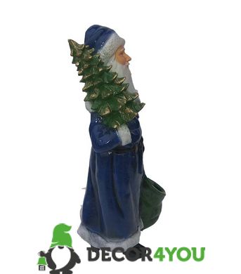 купить Новогодняя садовая фигура Дед Мороз с елкой NSF-7.13 2