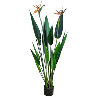 Штучна рослина Engard Strelitzia, 120 см (TW-25)