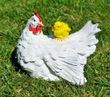 Садовая фигура Курица с цыпленком