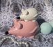 купить Декоративная копилка Мышь "Семейный бюджет" белый с розовым DK-1.011 2