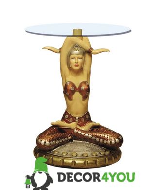 купити Столик журнальний декоративний Амазонка стільниця 25 см 1