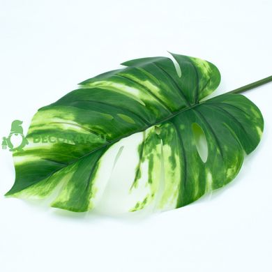 Искуственный лист Engard Monstera Alba, 71 см (TW-53)