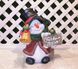 купить Новогодняя садовая фигура Снеговик в шляпе с табличкой "С Новым Годом!" NSF-7.055 2