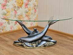 купить Столик журанальный декоративный Дельфины 1