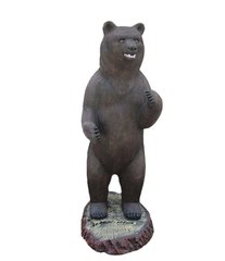 купить Большая набивная садовая фигура Медведь 1