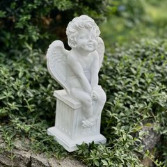 купить Садовая фигура Ангел на колонне 1