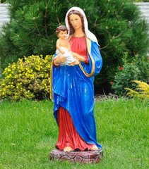 купити Садова фігура Діва Марія з немовлям 1