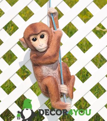купити Садова фігура Мавпа на мотузці 1