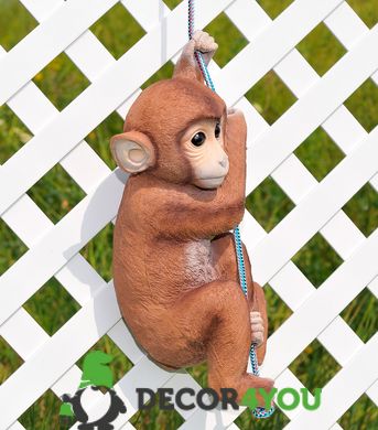 купити Садова фігура Мавпа на мотузці 2