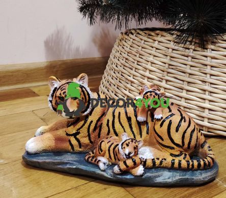 купити Декоративна статуетка Тигрова сім'я  3