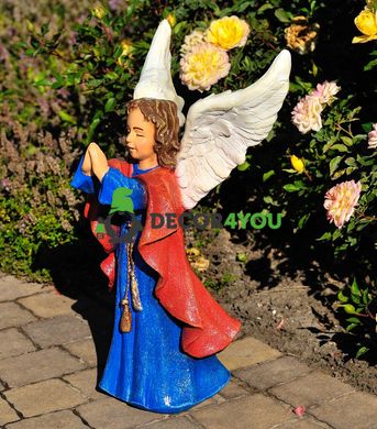 купить Садовая фигура Ангелок поющий 2