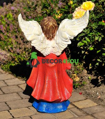 купить Садовая фигура Ангелок поющий 4
