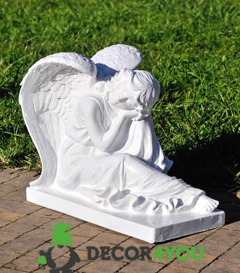 купить Садовая фигура Печальный ангел 4