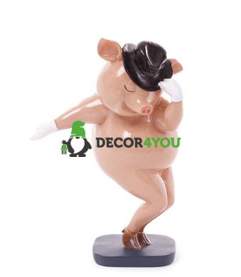купить Декоративная статуэтка Свинка Танцор большой 2