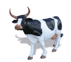 купити Велика набивна садова фігура Корова А 1