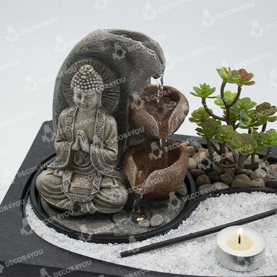 купити Фонтан декоративний Engard "Budda", 29х21х22 см (FT-11) 6