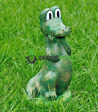 купити Садова фігура Крокодил Гена 3