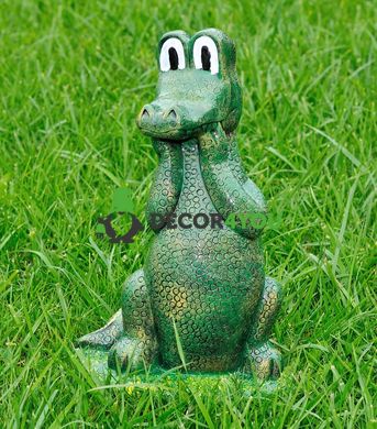 купити Садова фігура Крокодил Гена 1