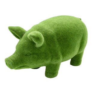 купити Декоративна фігурка Engard "Green pig", 35х15х18 см (PG-01) 1