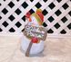 купить Новогодняя садовая фигура Снеговик в красном с табличкой "З Новим Роком!" NSF-10.060 2