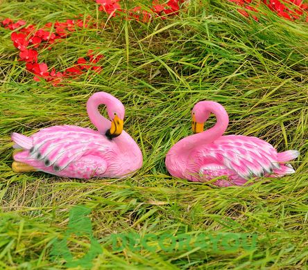 купити Садова фігура Сім'я Фламінго №11 рожевих середніх для гнізда 1