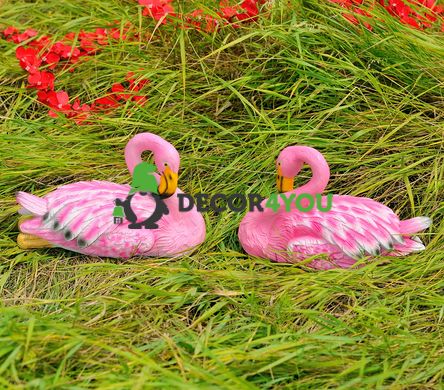 купити Садова фігура Сім'я Фламінго №11 рожевих середніх для гнізда 1