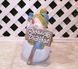 купить Новогодняя садовая фигура Снеговик в синем с табличкой "Веселого Різдва!" NSF-10.059 3