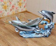 купить Столик журанальный декоративный Три дельфина 1