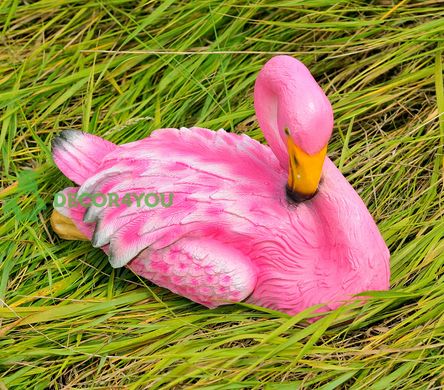 купить Садовая фигура Фламинго розовый средний для гнезда 3
