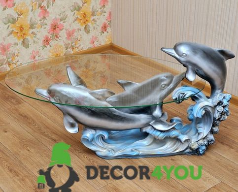 купити Столик журнальний декоративний Три дельфіна 1