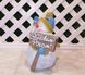 купить Новогодняя садовая фигура Снеговик в голубом с табличкой "З Новим роком!" NSF-10.061 4