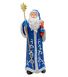 купить Новогодняя садовая фигура Дед Мороз с посохом в синем костюме NSF-7.065 1