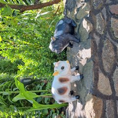 купить Cадовая фигура Свинка вьетнамская и свинка вьетнамская сидячая 1