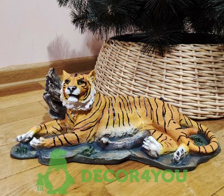 купити Декоративна статуетка Тигр біля колоди 3