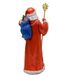 купить Новогодняя садовая фигура Дед Мороз с посохом в красном костюме NSF-7.064 3