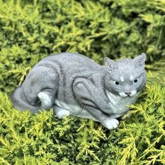 купить Садовая фигура Кошка серая 1