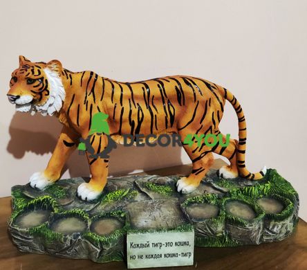 купити Штоф статуетка Тигр рижий 2