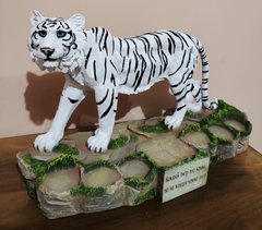 купити Штоф статуетка Тигр білий 1