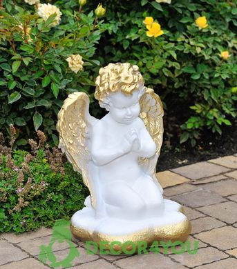 купити Садова фігура Ангелок молиться 3