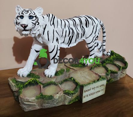купити Штоф статуетка Тигр білий 1