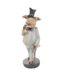 купить Декоративная статуэтка Свин с трубкой Голубой (2466) 1